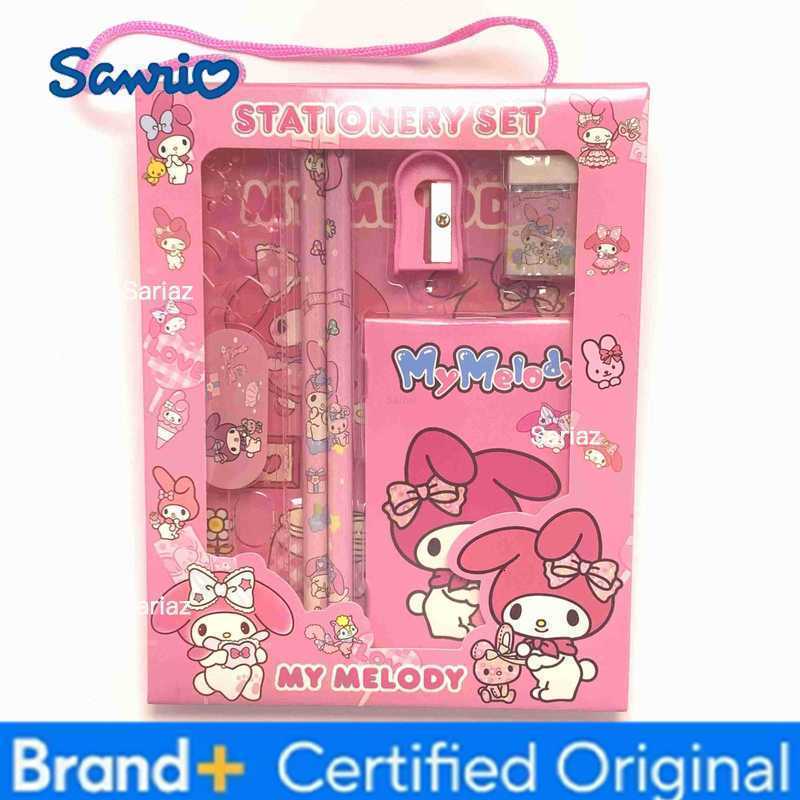 Sanrio Hello Kitty My Melody Kuromi Cinnamoroll stationery gift box back-to-school gift stationery gift set Christmas gift H2512311