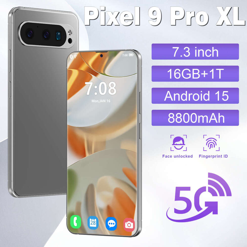 Famous brand cross-border PIXEL 9 PRO XL Android intelligent 5G phone 16+1T high-definition large screen phone source factory CKS