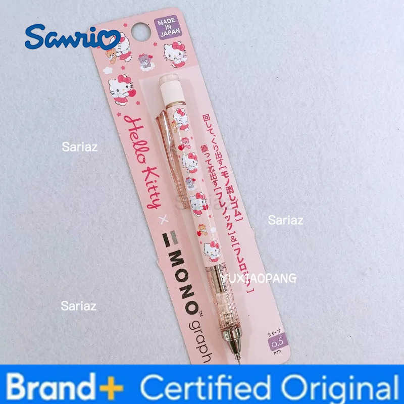 Sanrio Limited Edition Japan-made Automatic Pencil Shake Out 05mm Melody Kuromi Cinnamoroll Hangyodon Pochacco Anime Toys Gift H251231