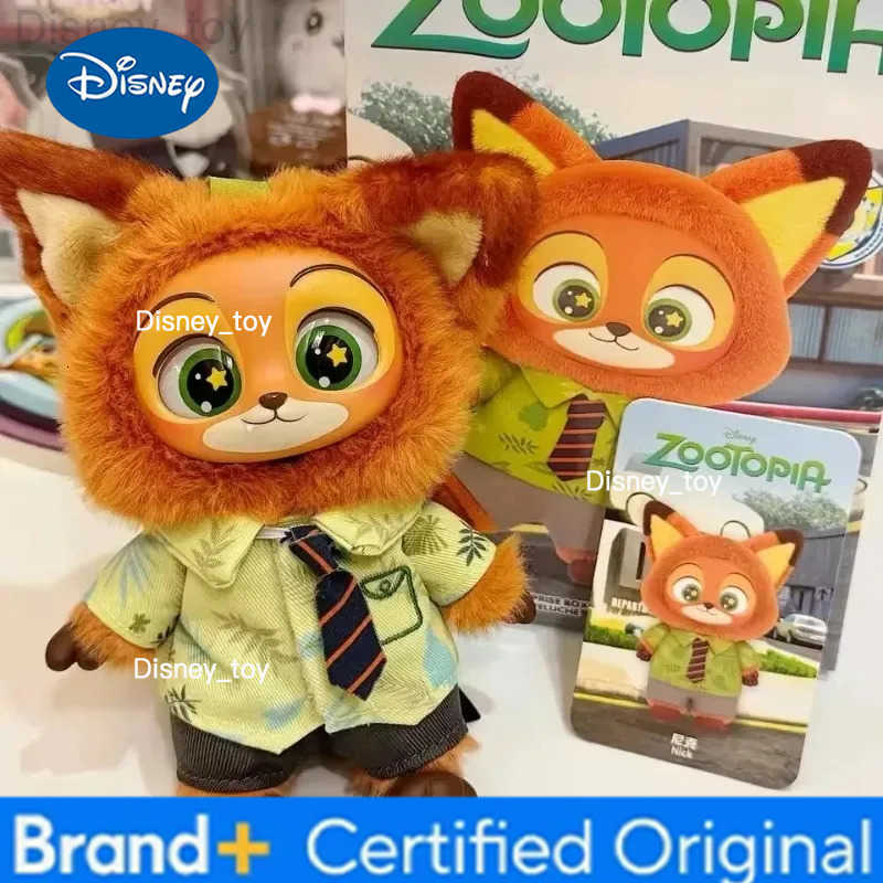 Disney Zootopia New Blind Box Cute Nick Judy Figure Plush Vinyl Doll Mystery Box Anime Figures Cartoon Collection Christmas gift H251231