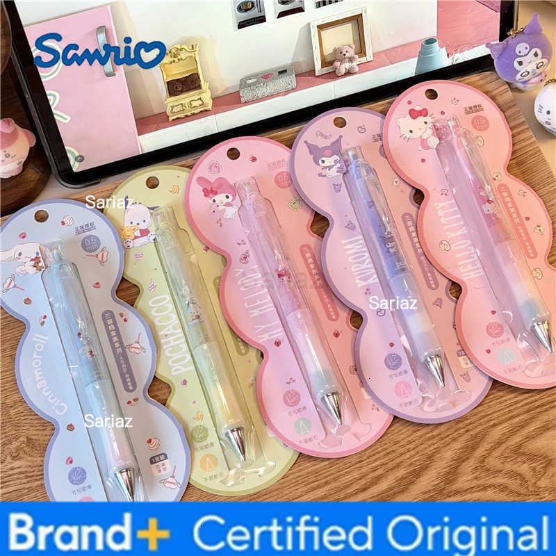 Sanrio Kuromi Mechanical Pencil 05mm Cute My Melody Automatic Pencil with EraserBreakproofStudent Stationery School Supplies H251231