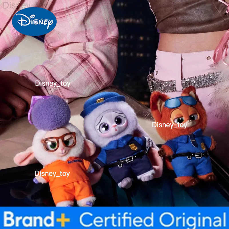 Disney Zootopia Blind Box Cute Nick Judy Action Figure Plush Vinyl Doll Mystery Box Anime Figures Cartoon Collection Model Toy H25123111112