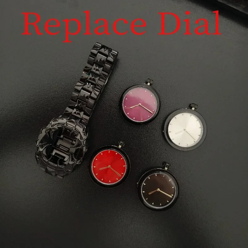 Fashion Claw-Shaped Mens Quartz Watch with Removable Interchangeable Dials Niche Vintage Quirky-Style Womens Watches Punk 251229
