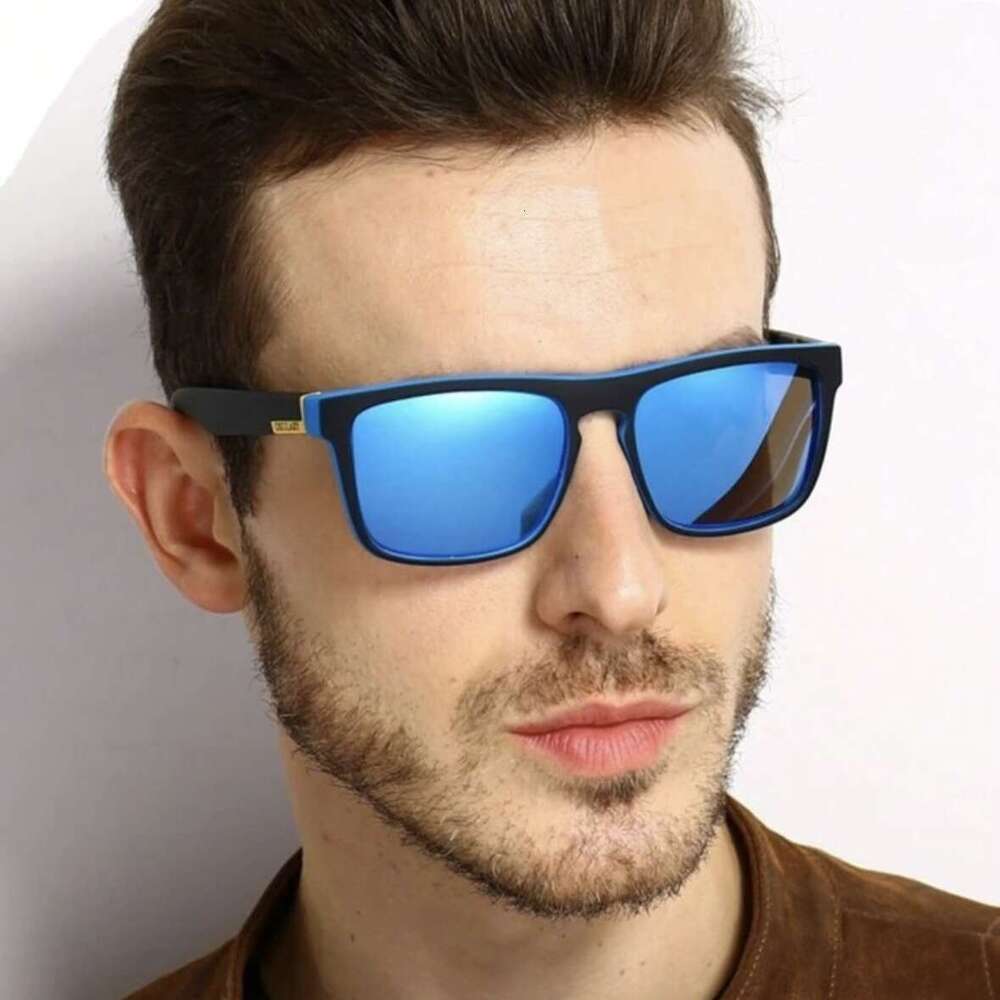 highquality genuine film new european and american square polarized for men sports cycling retro sunglasses trendy manufacturer wholesale