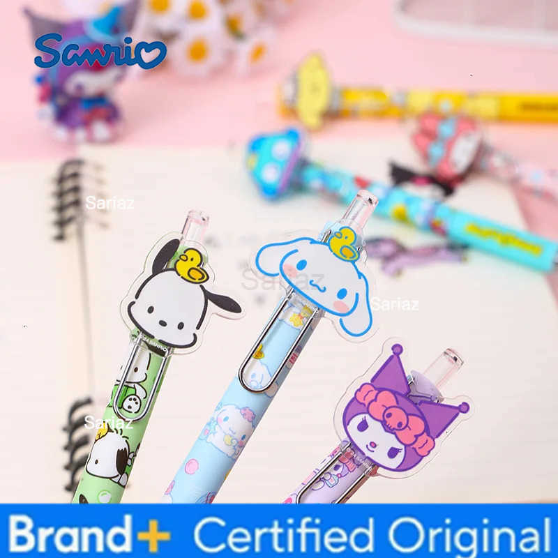 Sanrio 36pcs New Family Acrylic Patch Press Pen High Appearance St Press Neutral Pen Quick Drying Student Specific Wholesale H251231