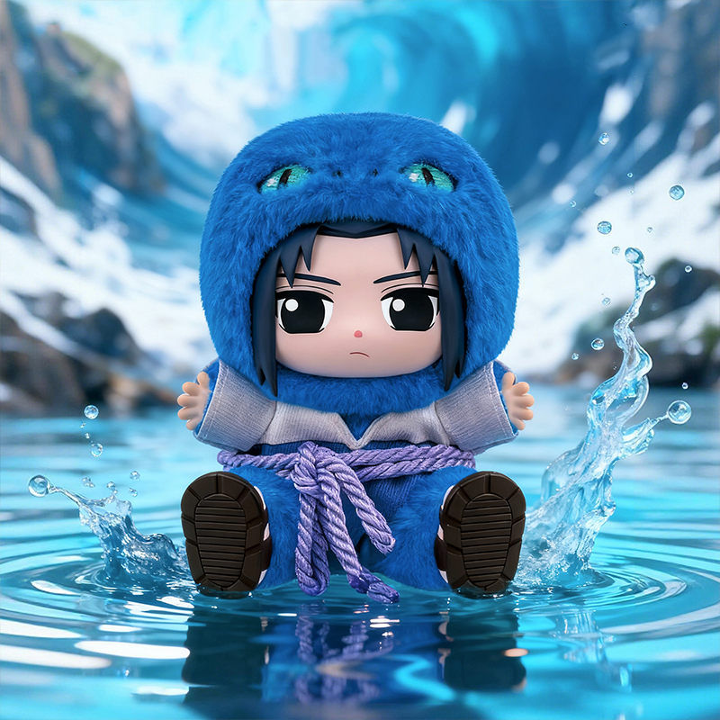 Plush Pendant Blind Box Naruto Plush Naruto Orochimaru Tsunade Sitting Series Vinyl 6PCS Blind Box Gift Pendant Children's Gift