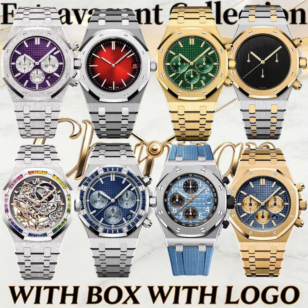 AAA Mens Audermarlies Piquetlies Watch Apwatchs Luxury Designer Audemarely Watch Man Watch Woman Skeleton Watch Top Quality Quartz Mechanical Automatic Watch f46