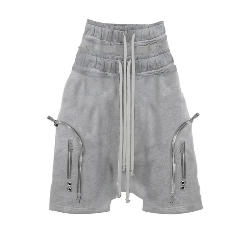 HKSH Summer Man High Street Darkwear Fake Two-Piece Double Waistband Trendy Pocket Niche Chic Casual Shorts Ins HK12677 251223