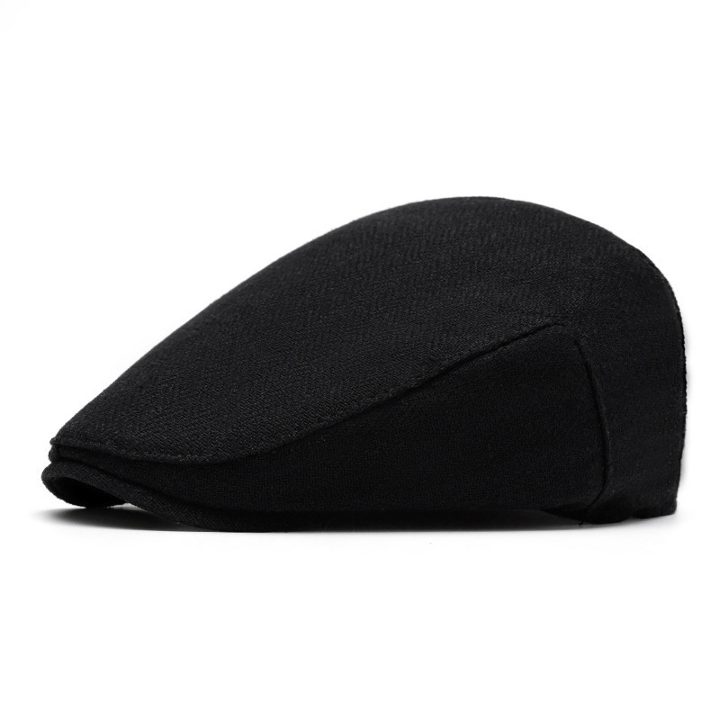 VOBOOM Ivy Cap Herringbone Flat Caps 50% Wool Tweed Scally Cabbie Hat sboyCap Bunnet Paddy Dai Cheesecutter Driving Hats 240805