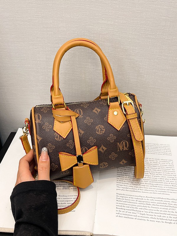 2026 Monogram Pillow Bag for Women, Large Retro Crossbody Shoulder Bag & Handheld Tote