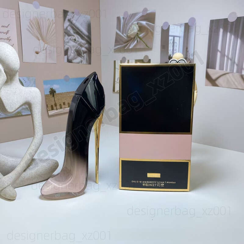 Carolinas Herrerra Perfume Cologne For Men Designer Perfume Light Blue Perfume For Women Advanced Texture Good Girl Purple Pink Lina High Heels Glam Perfume 80ml