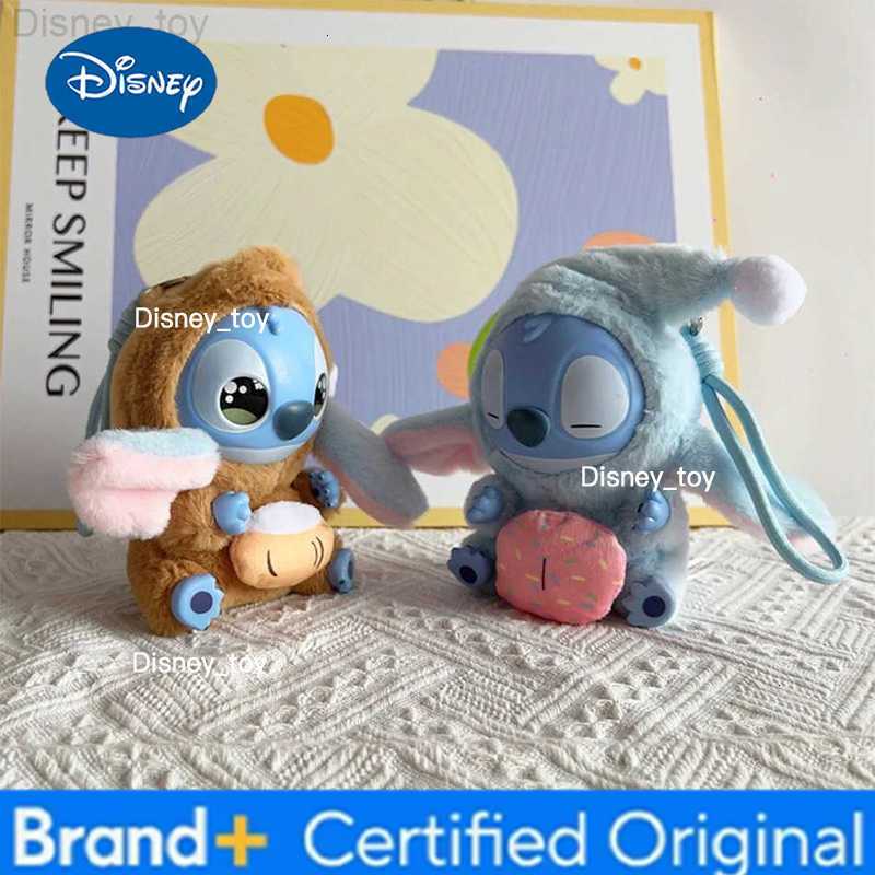 Disney Eat Stitch Something Before Sleep Series Blind Box Toy Mystery Box Anime Figure Stitch Doll Pendant Ornaments Kid Christmas Gift H251231