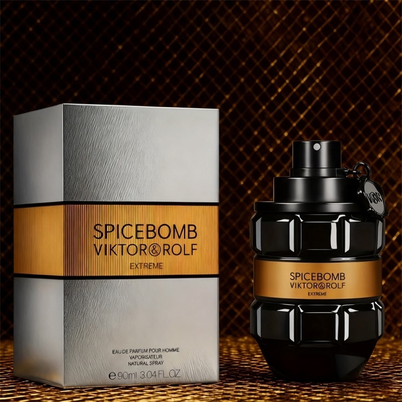 ViktorRolf - Spicebomb Extreme Eau de Parfum - Woody Spicy - Cologne for Men - With Notes of Amber Vanilla 251212ww