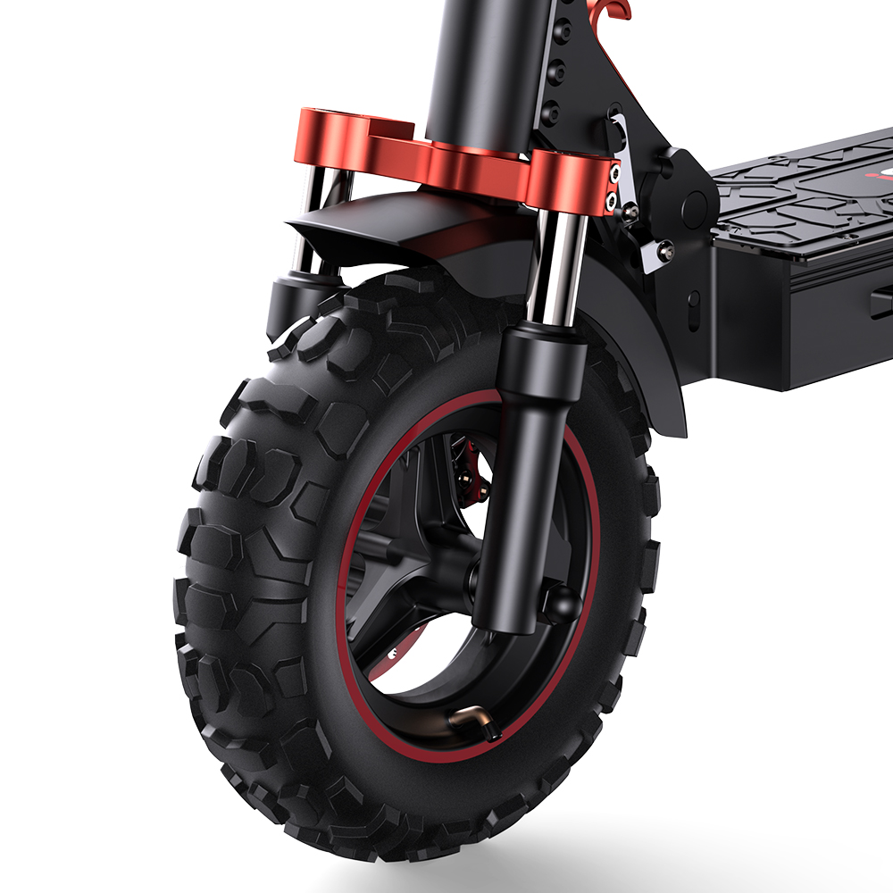 iScooter iX5S Electric Scooter, 28/38 MPH Speed E Scooter 40/43/50 Miles Long Range 10/11/12" Offroad Pneumatic Tire Scooter for Adults Double Br
