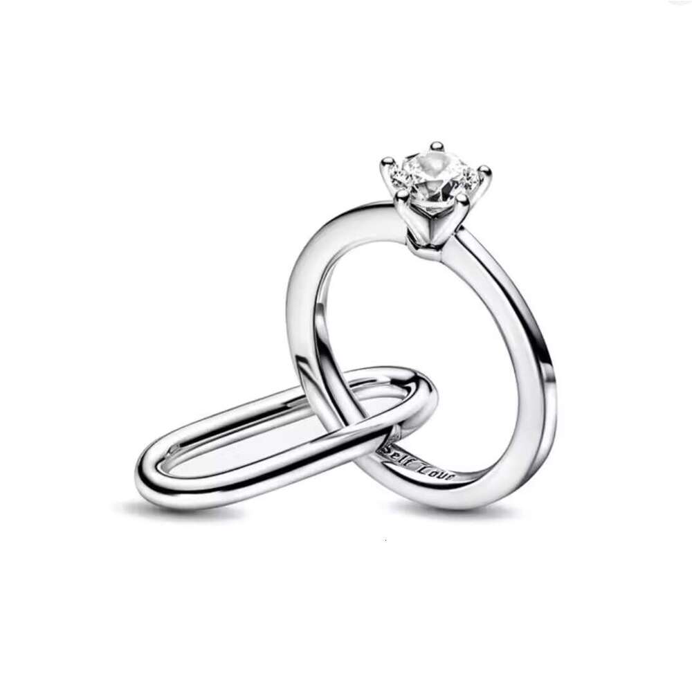 925 Silver Fit Necklace Pendant Heart Heart ME Series Metal Bead Chain and ME Small Chain New Women