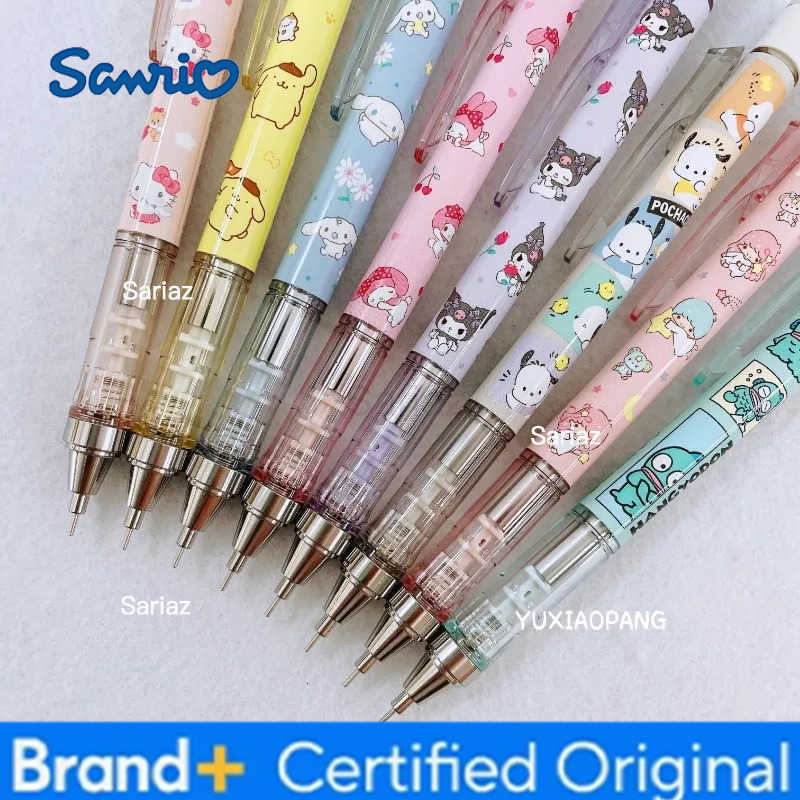 Sanrio Limited Edition Japan-made Automatic Pencil Shake Out 05mm Melody Kuromi Cinnamoroll Hangyodon Pochacco Anime Toys Gift H251231