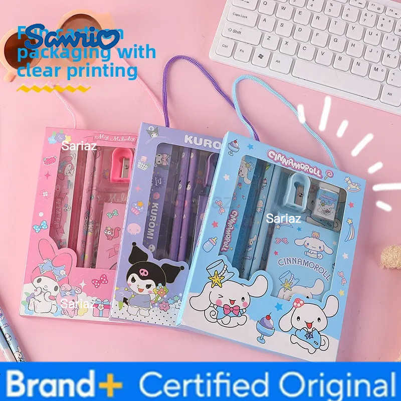 Sanrio New stationery gift box set stationery set student reward gift six-piece set festival and birthday gift H251231
