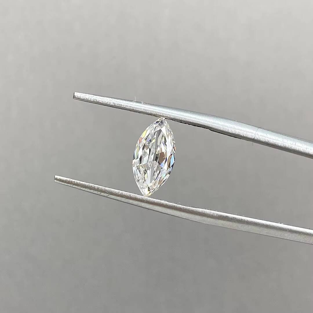 IGI Certified Lab Grown Diamond 1ct-5ct Marquise Cut White DEF Color VS-VVS Loose HPHT CVD Diamond Lab Created