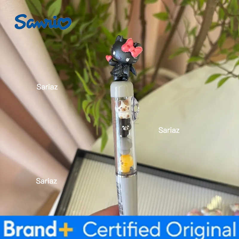 Sanrio Hello Kitty Neutral Pen Cute Cartoon Portable DIY String Music Silky Neutral Pen Office Desktop Supplies Student Gift Wholesale H251231