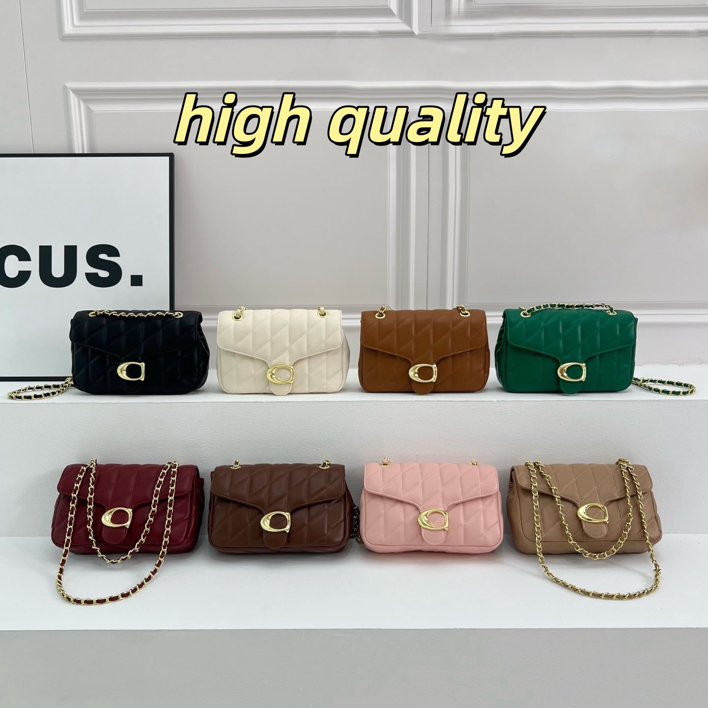 Tabby Bag Classic Pillow Shoulder Bag Soft Leather Crossbody Bag Versatile Fashion Shoulder Chain Bag Women Handbag