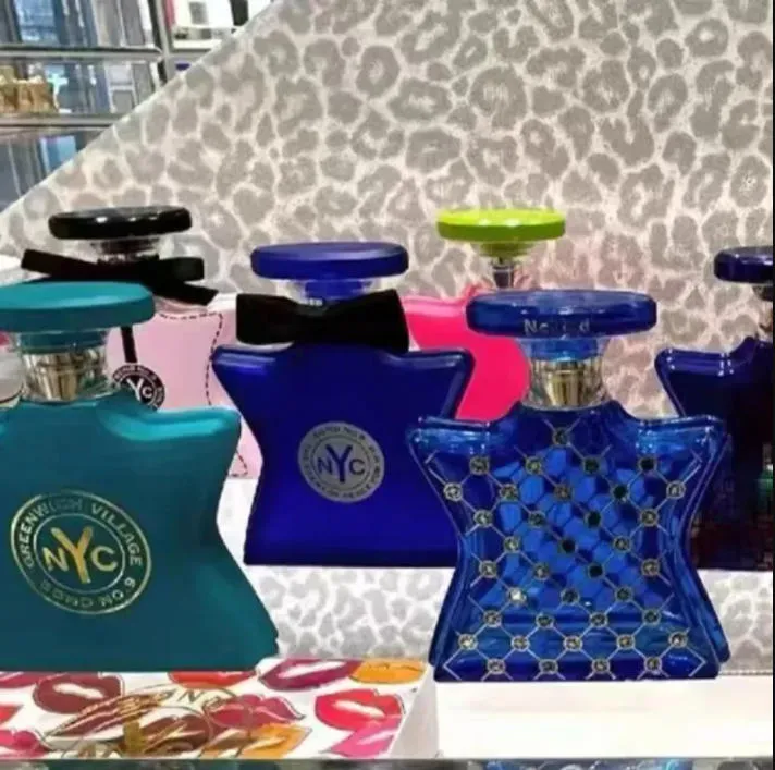 No Fashion 9 Perfume 100Ml Bleecker Tribeca Green Village Fragrance Extrait De Parfum Lafayette Street New Bond ST Brand Signature Men Woman Cologne Spray