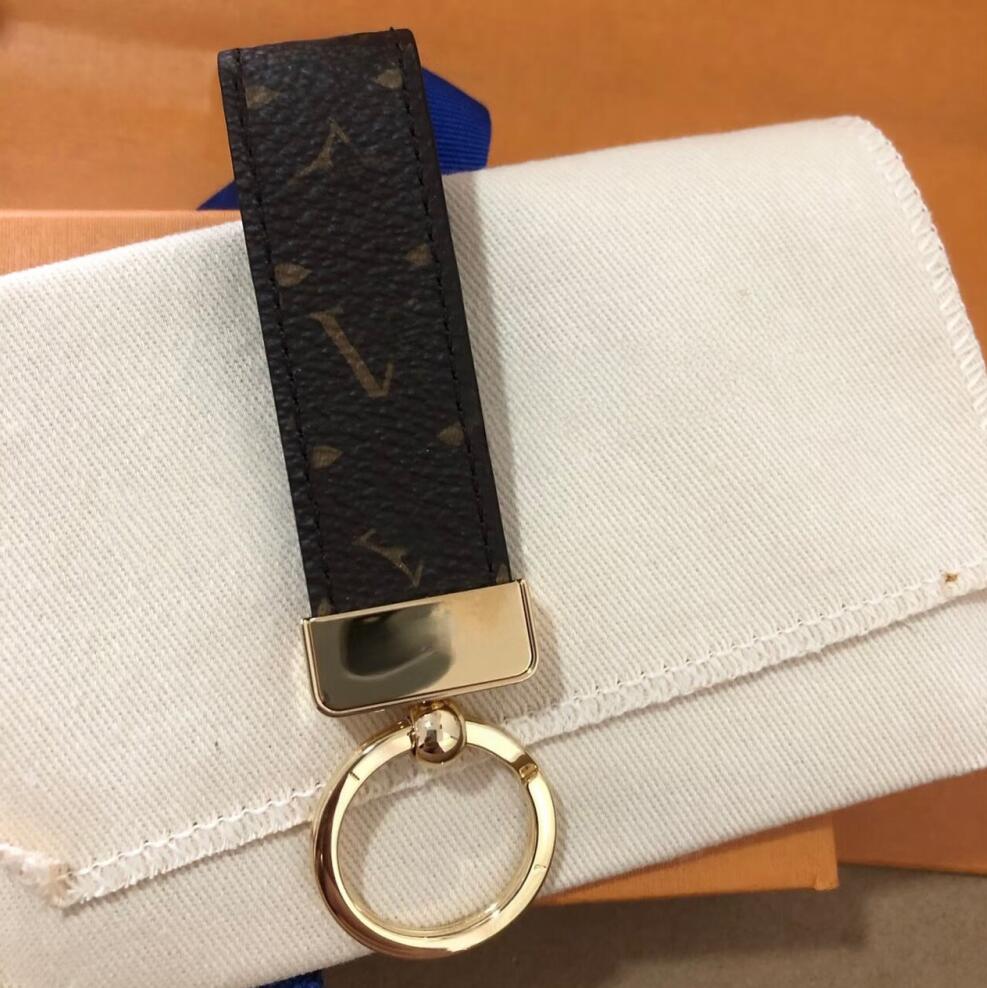 High Quality Keychain Classic Exquisite Luxury Designer Car Keyring Zinc Alloy Letter Unisex Lanyard Gold Black Metal Small Jewelry Lov 01