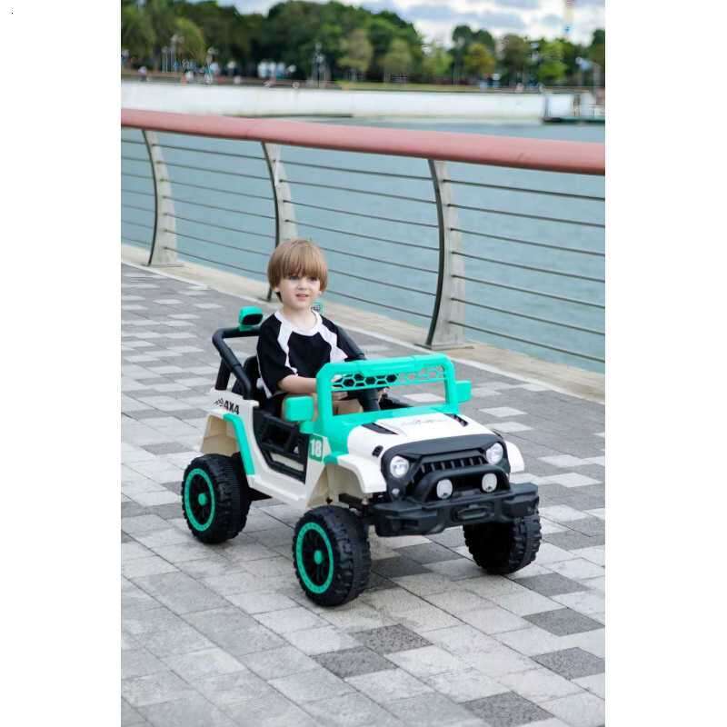 12V Ride on Parent Remote Control, Toddler Electric Car with Spring Suspension, LED Lights Music Player - Safe Battery Toy for Kids, Christmas & Birth