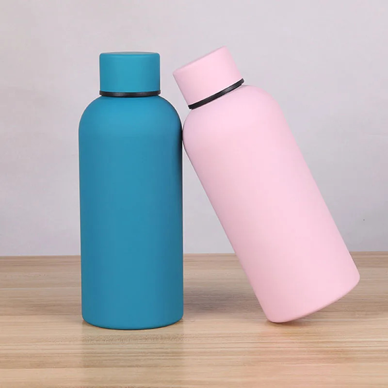 750/500/350ML Small Mouth Thermos Outdoor Car Stainless Steel Coke Bottle Double Layer Vacuum Cup Sports Kettle Gym 251229 W260226