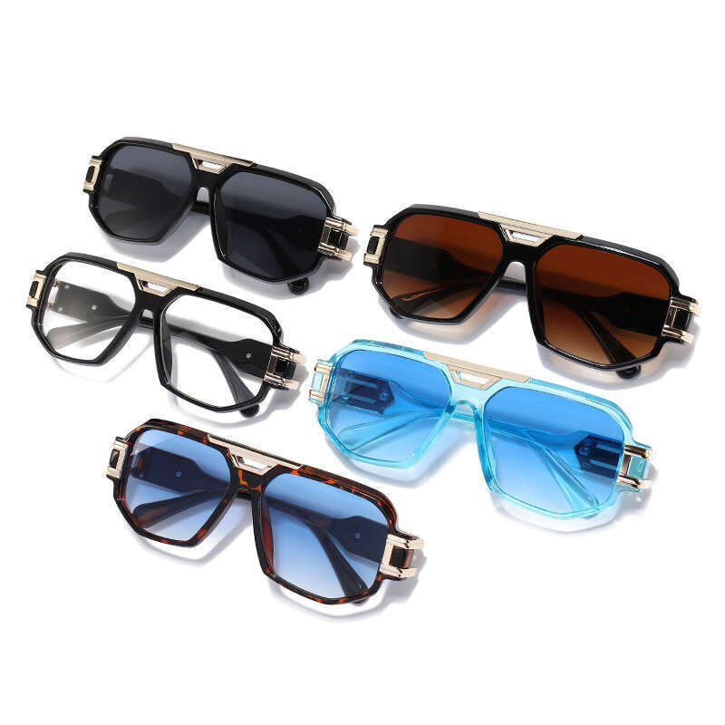 Men's INS Style Street Photography Catwalk Women Trade New Modern Retro sunglasses for men - view 5