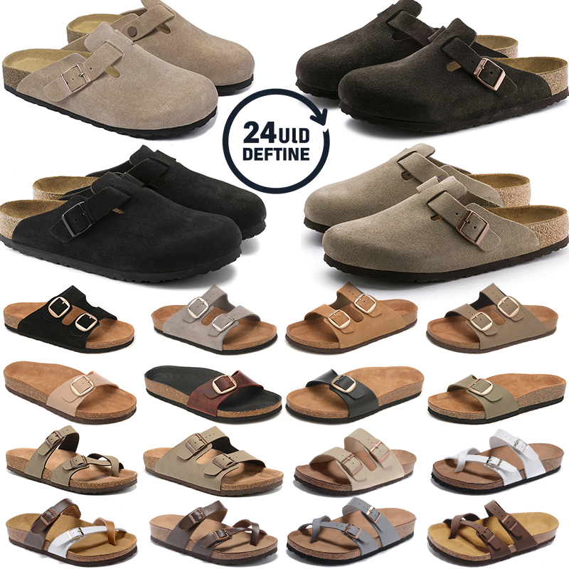 Free shipping designer slippers clogs wooden soled shoes men and women casual sandals fashionable beach sandals multi-color large size