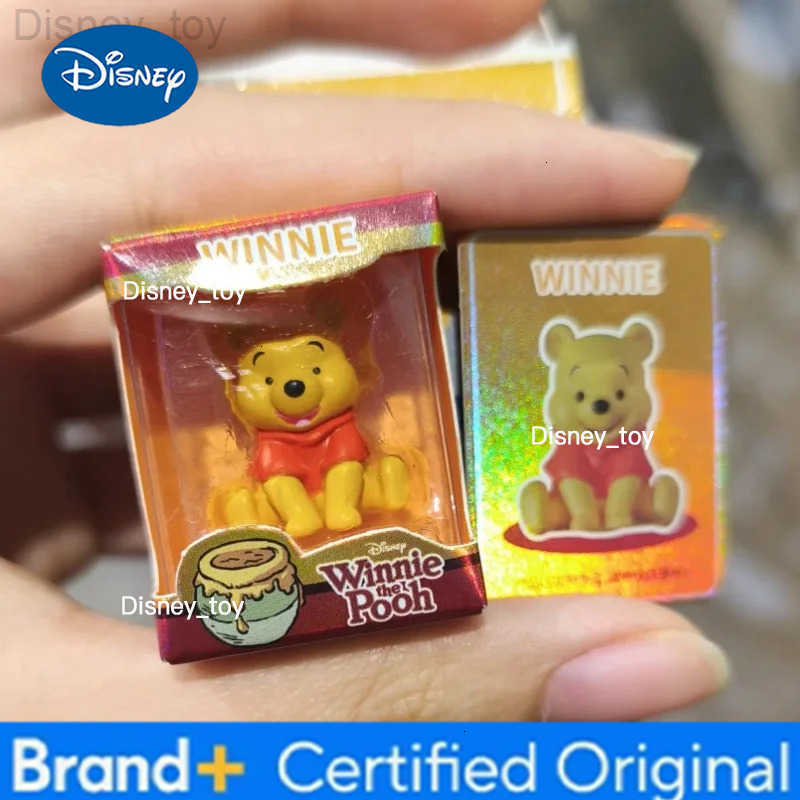 Disney Genuine Jandoon Winnie The Pooh Blind Box Doll Winnie Rice Grain Tigger Piglet Eeyore Action Figure Model Toy Collection Gift H251231