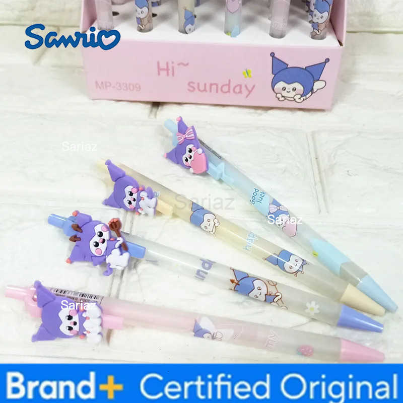 Sanrio 36 pcs/lot Kawaii Kuromi Mechanical Pencil Cute 05MM Drawing Writing Automatic Pen School Office Supplies H251231