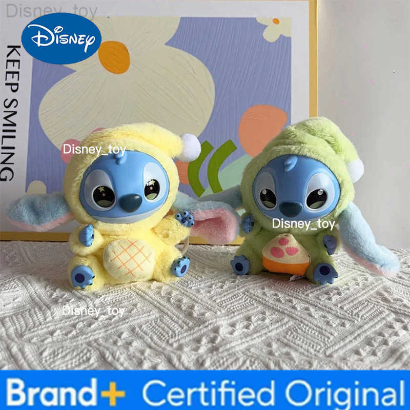 Disney Eat Stitch Something Before Sleep Series Blind Box Toy Mystery Box Anime Figure Stitch Doll Pendant Ornaments Kid Christmas Gift H251231