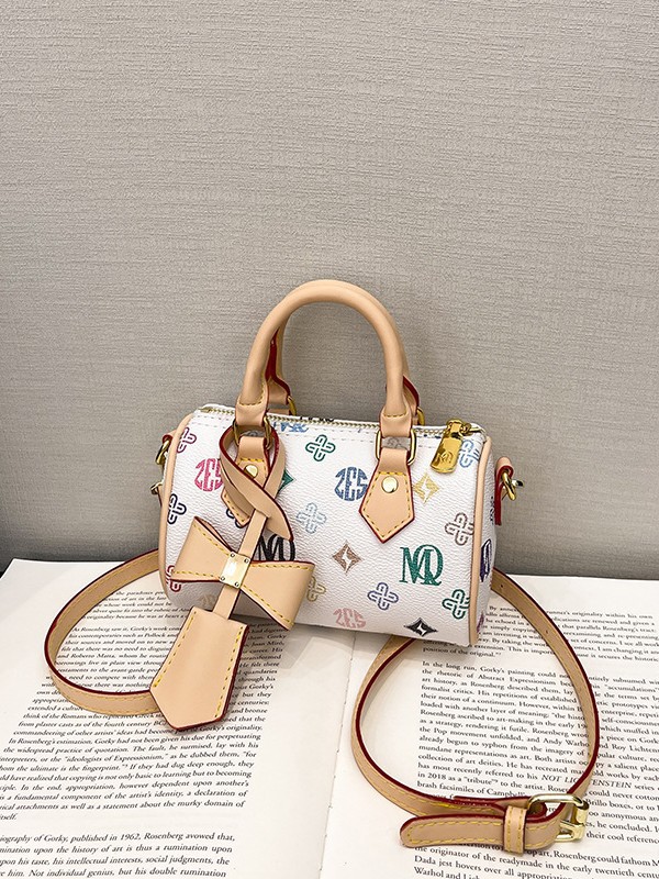 2026 Monogram Pillow Bag for Women, Large Retro Crossbody Shoulder Bag & Handheld Tote