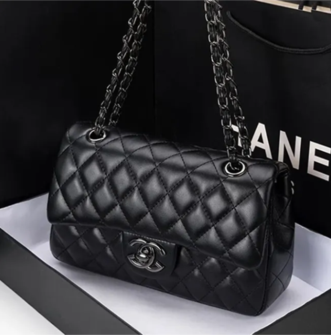 Designer Bag Shoulder Bag Caviar Designer Handbag with Box Luxury Bag new Evening bag Metallic Leather Chain Square Lattice Sheepskin Wallet Classic