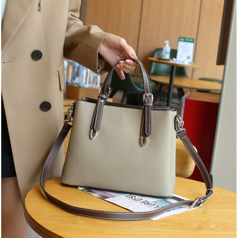 Luxury shoulder bag handbag Hobo fashionable high-end large capacity single handle crossbody bag fashionable new Togo pattern top cowhide SENYY