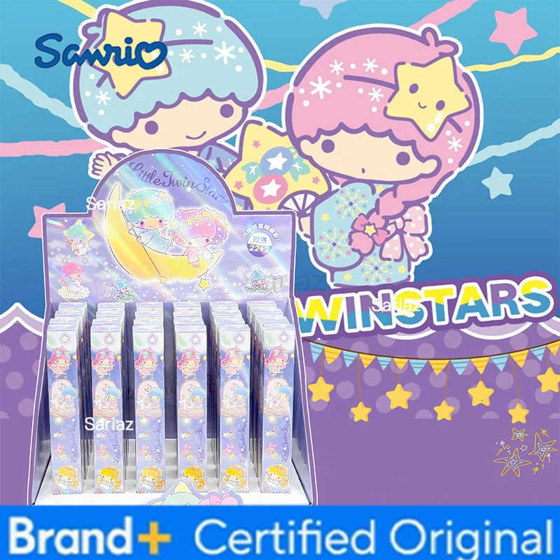 Sanrio 24pcs Little Twin Star Gel Pen Black Cartoon Cute Student Writing Pens Wholesale H251231