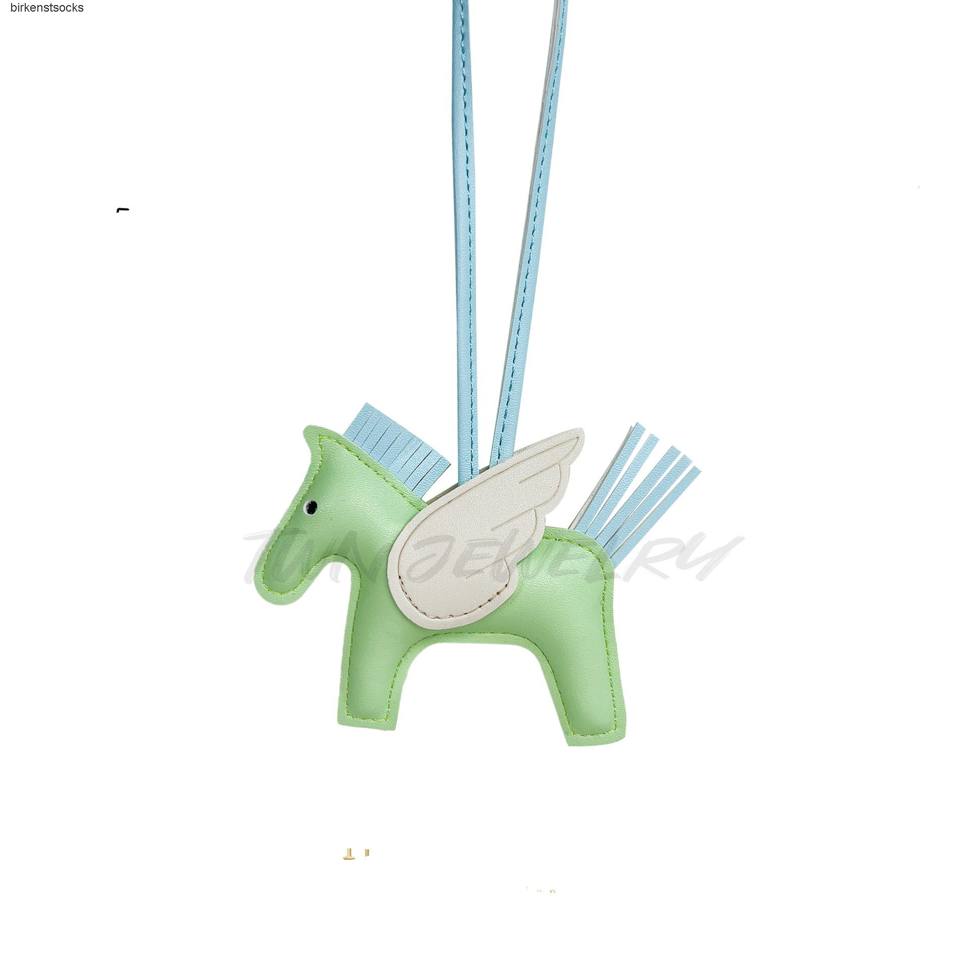mini pegasus pendant, pu leather bag, bag charm, hermeslies keychain, gift tassel accessories DWR3