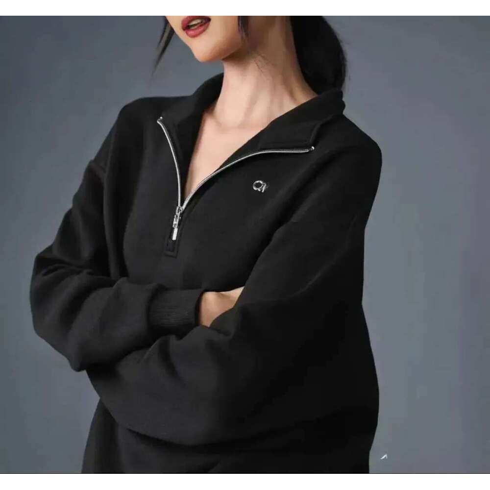 Women alonessitys Men Sets Quarter Zip Sweatshirt Sweatpants Pullover Hoodie women alonessitys Jacket Pullover Yoga 1/4 Full Zip Crew Neck Leg Pant Clothes 82