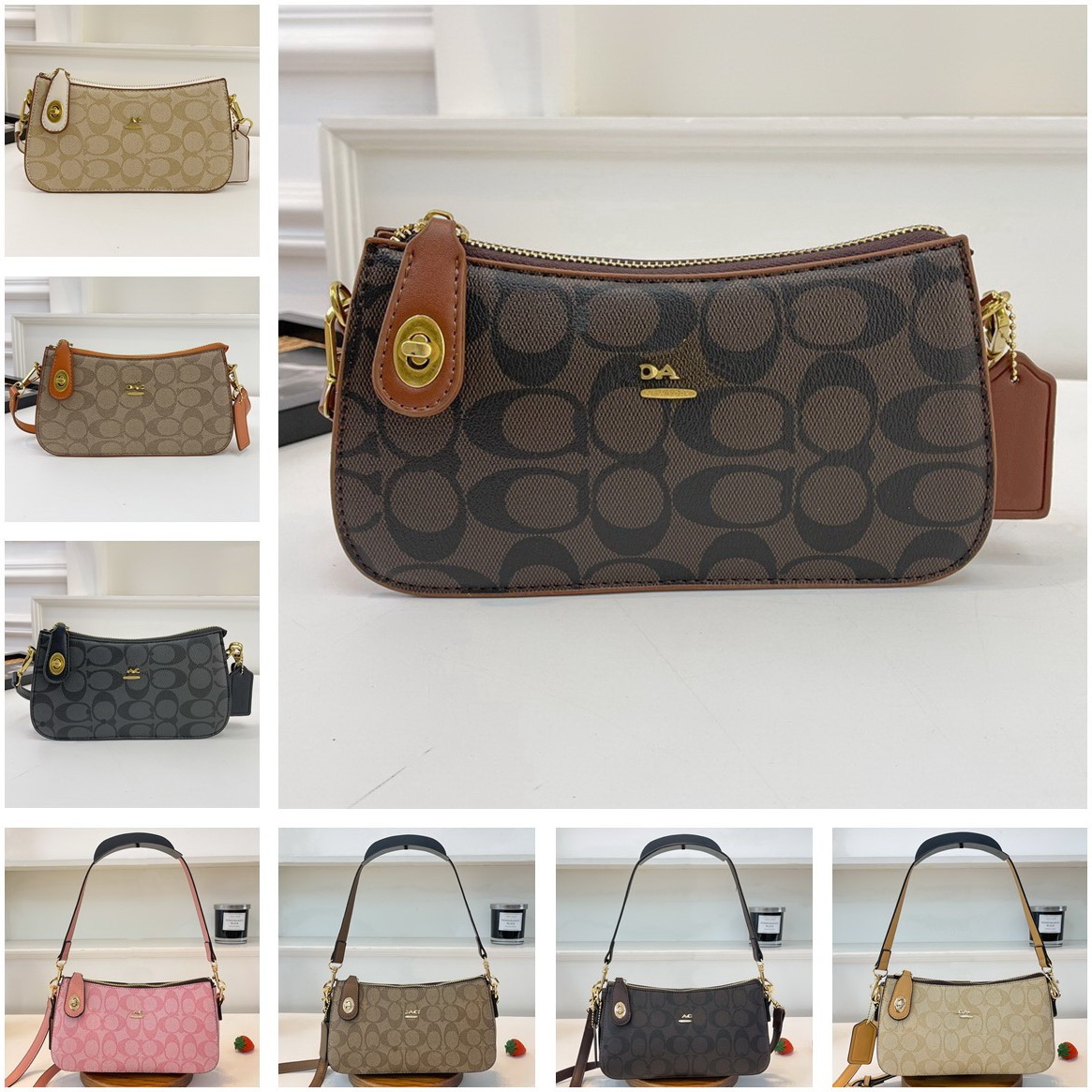 Nolita 19 Bag Shoulder Bag HAMPTONS Hobo SWINGER 20 Crossbody Bags Designer Handbag Women Classic Mini Letter Print Underarm Purse Chain Clutch Retro Ladies Wallet