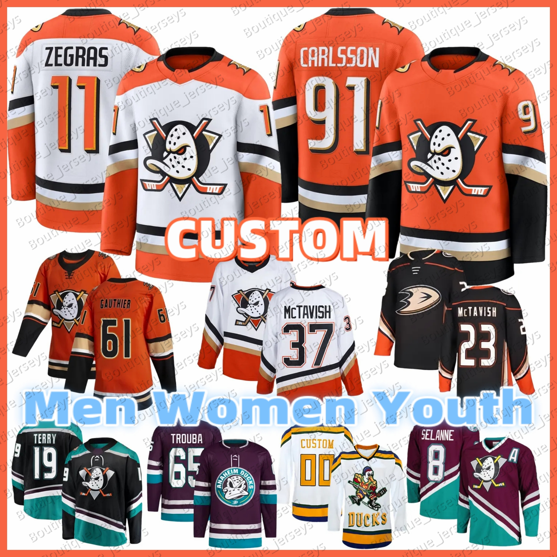 91 Leo Carlsson anaheim hockey jersey 23 Mason McTavish Beckett Sennecke mighty ducks jersey Cutter Gauthier Troy Terry Trouba Pavel Mintyukov Radko Gudas