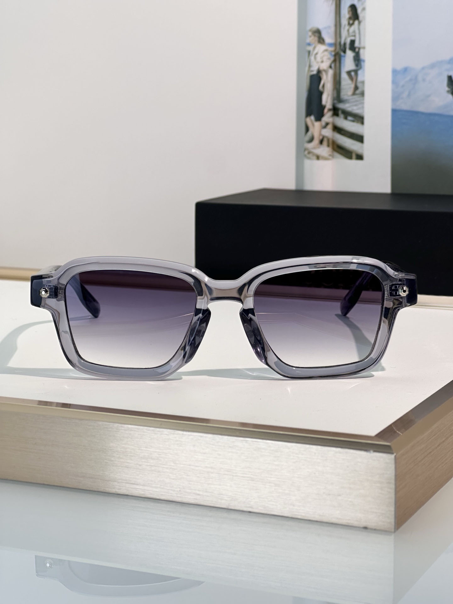 Womens Sunglasses For Women Men Sun Glasses Mens Project Series P07 Fashion Style Protects Eyes UV400 Lens With Random Box And Case