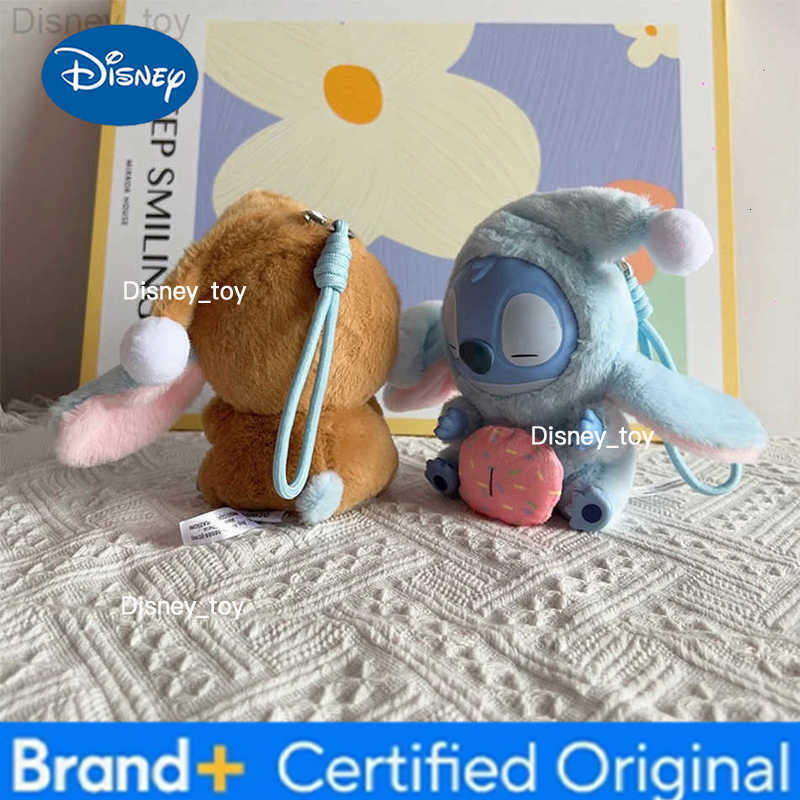 Disney Eat Stitch Something Before Sleep Series Blind Box Toy Mystery Box Anime Figure Stitch Doll Pendant Ornaments Kid Christmas Gift H251231