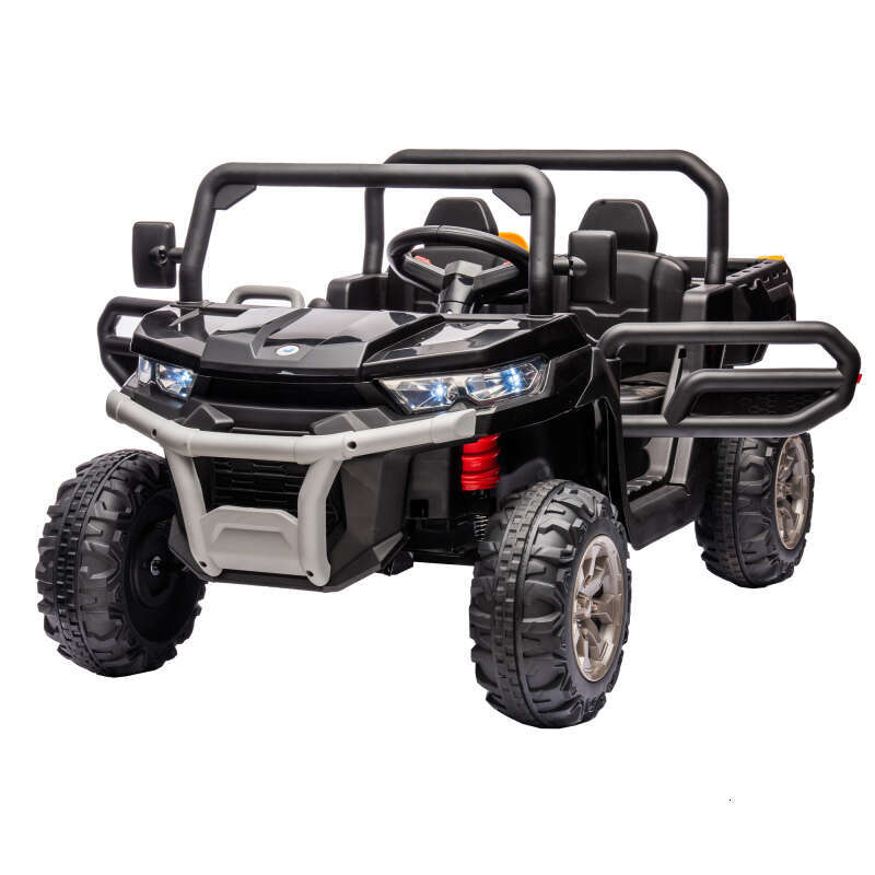 24V 2 Seater UTV 2x200W Motor Truck Dump Bed/Shovel Ride On Car Remote Control Electric Vehicle with Non-slip tyre for Boys Girls