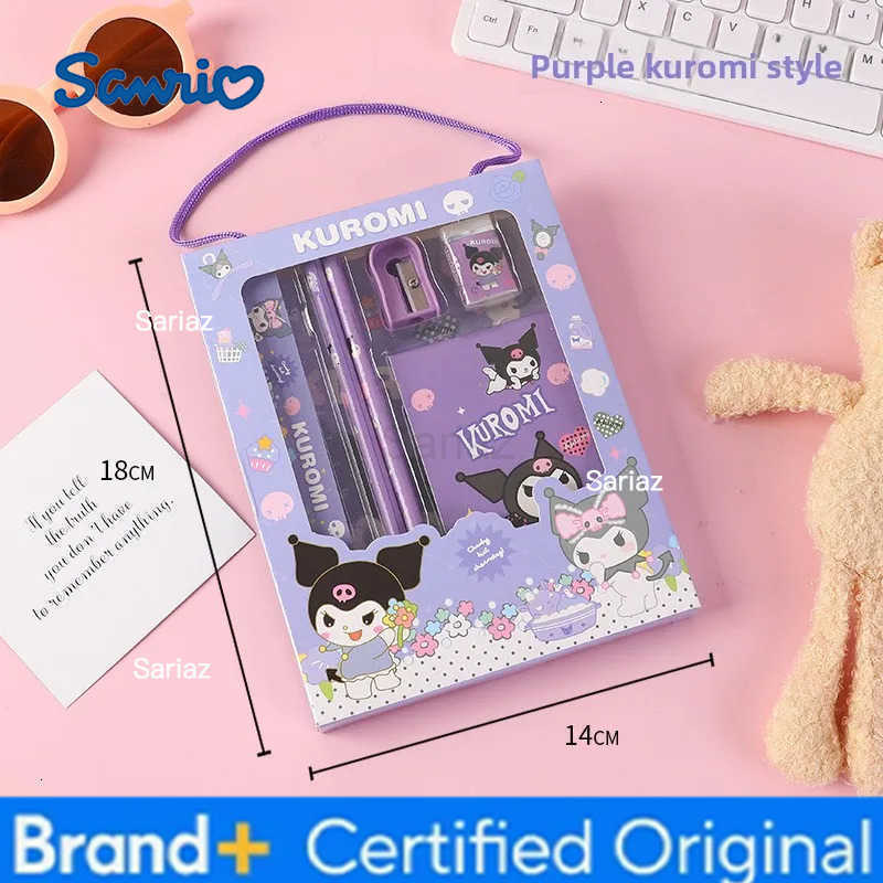 Sanrio New stationery gift box set stationery set student reward gift six-piece set festival and birthday gift H251231
