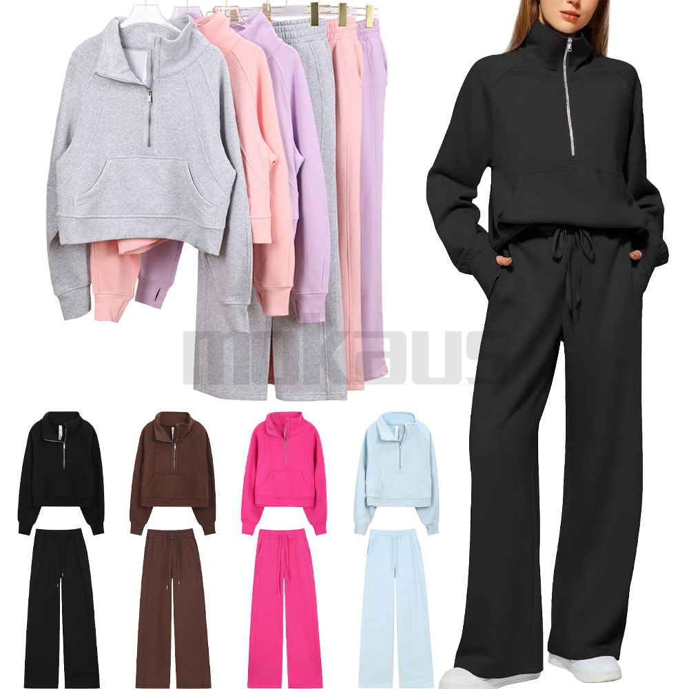 5A-Grade Quality Yoga Diving Jacket Half-Zip Stand Collar Jacket Designer Knitwear Fitness Designer Sports Jacket Set Sports Sweatshirt