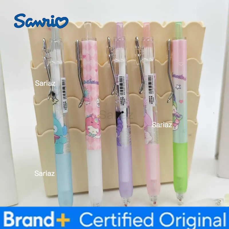 Sanrio Hello Kitty Kuromi My Melody blind box pen creative high appearance student smooth quick-drying retractable gel pen gift H2512311