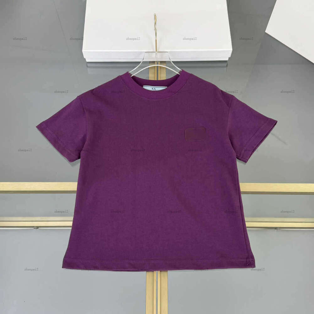 Luxury baby T-shirt Colored spot printing child tshirt kids designer clothes Accurate Label boys girls Short Sleeve tees A241X07N055-a
