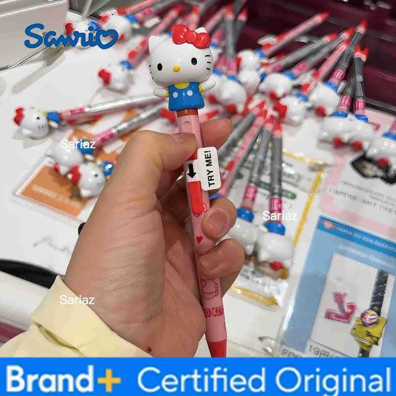 Sanrio Hello Kitty Pen Cute Cartoon Pen Retractable Ballpoint Pen Smooth Writing Ballpoint Pen Student Gift Christmas Gift H2512311