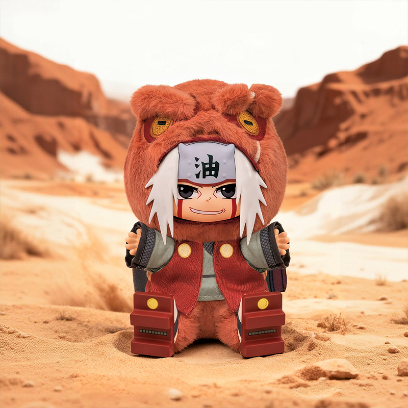 Plush Pendant Blind Box Naruto Plush Naruto Orochimaru Tsunade Sitting Series Vinyl 6PCS Blind Box Gift Pendant Children's Gift